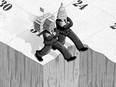 Fiscal cliff | Бюджетный обрыв