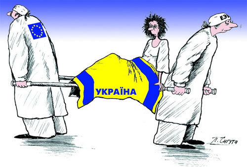 Россиия - Украина - Евросоюз - Донбасс