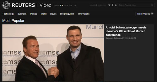 Schwarzenegger & Klitschko (Photo)