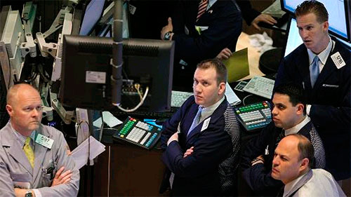 Трейдеры на Wall Street