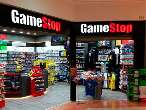 GameStop corner